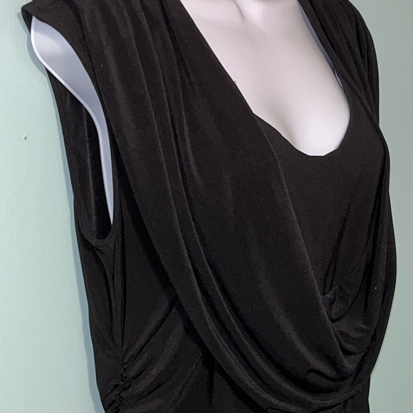 Last Tango Blouse Sleeveless Size Large‎ Black - Picture 8 of 8